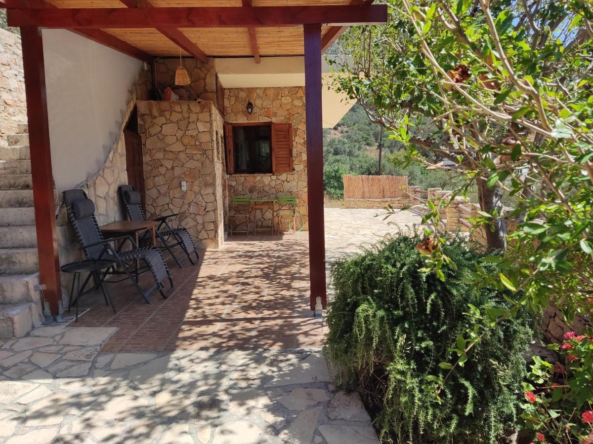 Villa Stone House Triopetra Esterno foto